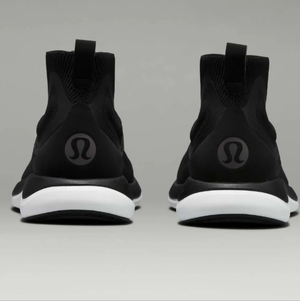 Lululemon Chargefeel Mid Womens Workout Shoe In Black/Anchor/White Size 9.5 - Picture 7 of 17